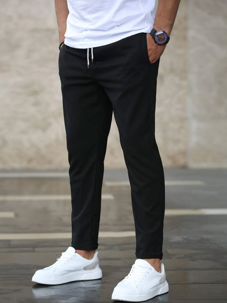 Milan Heren Joggingbroek – Slim Fit Sportieve Broek met Moderne Pasvorm