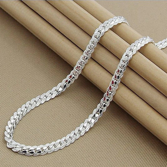 Zilveren Halsketting 925 – Elegante Damesketting voor Elke Gelegenheid