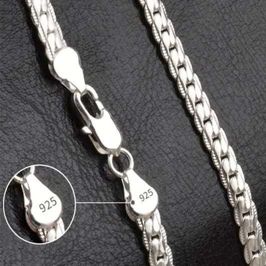 Zilveren Halsketting 925 – Elegante Damesketting voor Elke Gelegenheid