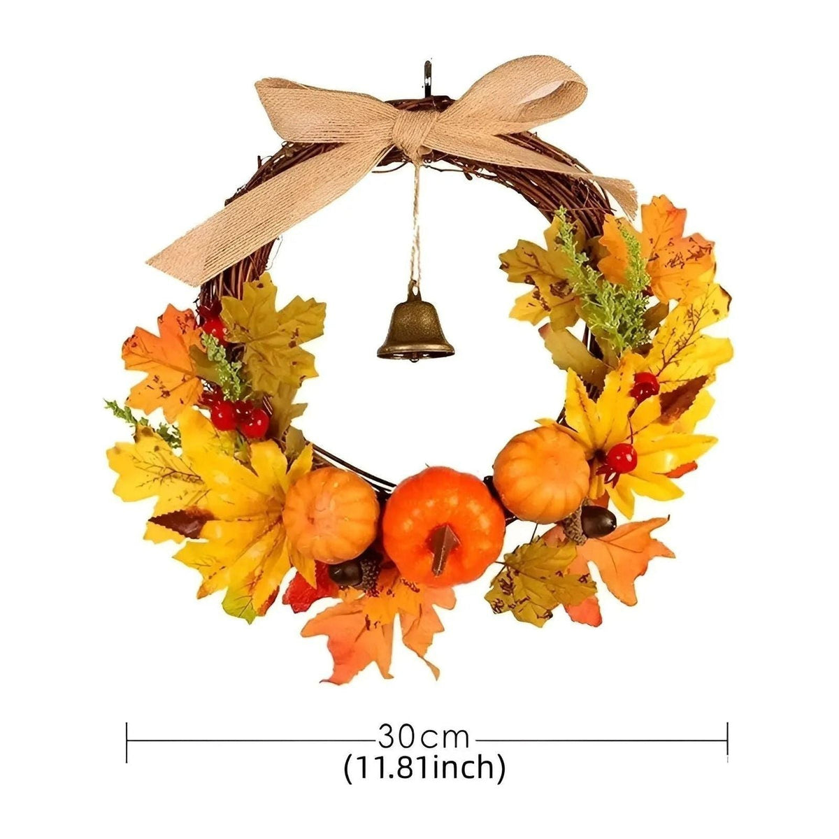 HerfstWand Krans voor Voordeur en Wanddecoratie