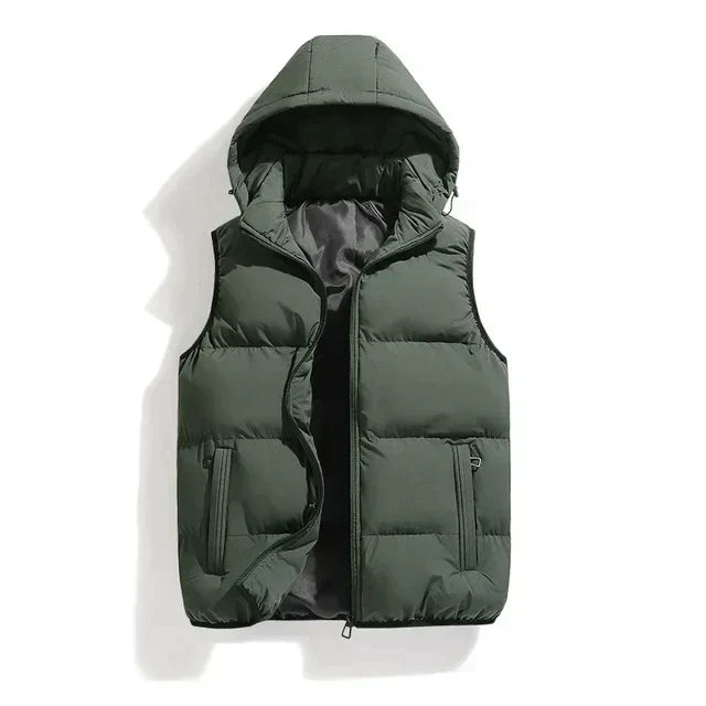 Noordwind Heren Bodywarmer met Capuchon en Warme Voering