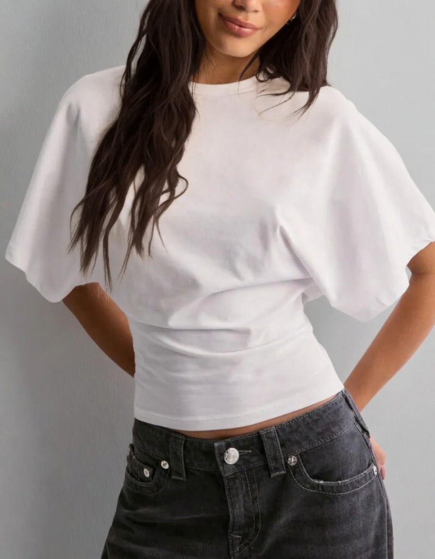 Liora Dames Top – Elegante Getailleerde Trendy Blouse