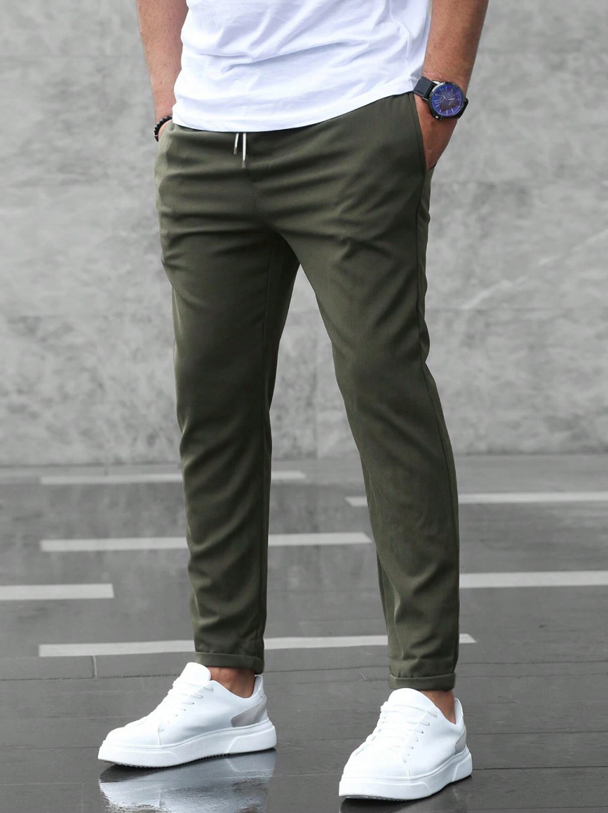 Milan Heren Joggingbroek – Slim Fit Sportieve Broek met Moderne Pasvorm