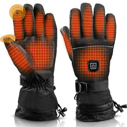 Verwarmde Winterhandschoenen met Touchscreenfunctie voor Buitenactiviteiten