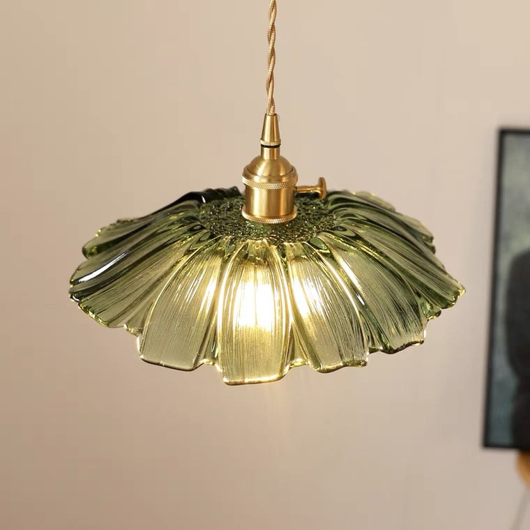Bloesem Retro Hanglamp met Bloemendesign voor Eetkamer