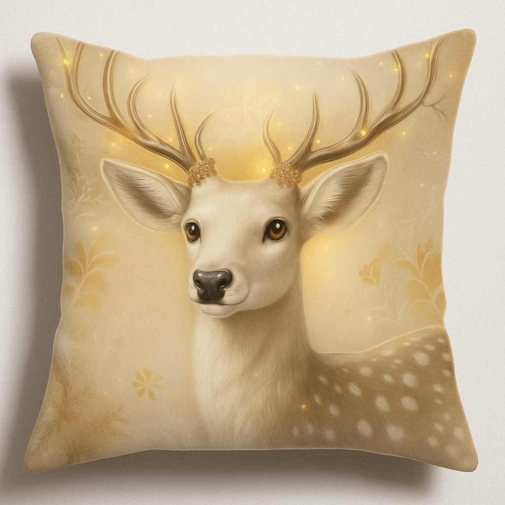Kussenhoes Kerst Fluweel Vintage Stijl
