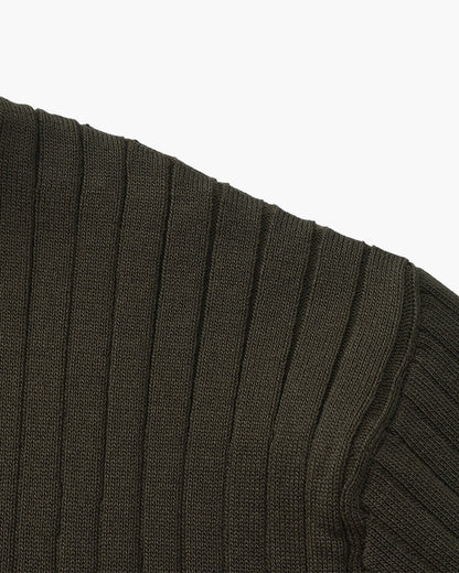 Heren Poloshirt met Fijnrib en Open Kraag voor Zomer