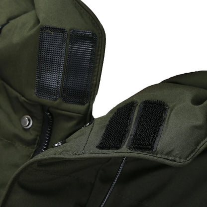 Nordvik Lange Heren Winterjas met Capuchon en Warme Donsvoering