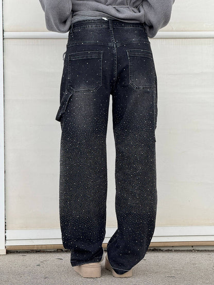 Jasmijn Dames Wijde Spijkerbroek – Loose Fit Jeans met Comfortabele Pasvorm