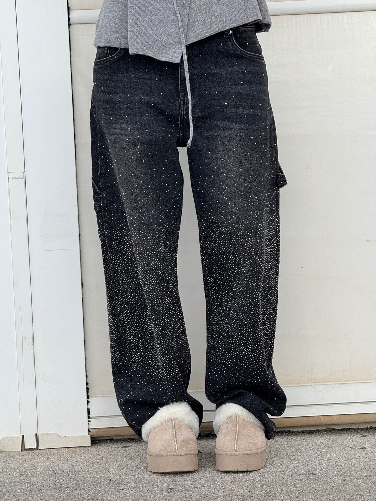 Jasmijn Dames Wijde Spijkerbroek – Loose Fit Jeans met Comfortabele Pasvorm