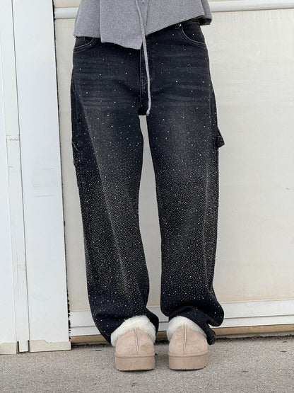 Jasmijn Dames Wijde Spijkerbroek – Loose Fit Jeans met Comfortabele Pasvorm