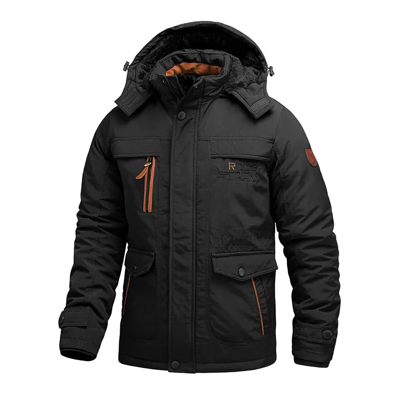 Stormwaard Heren Winterjas Waterdicht Gevoerd Outdoor
