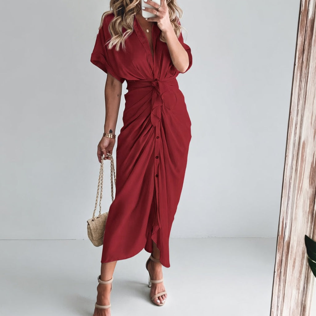 Elivéra Klassieke Dames Jurk met Elegante Pasvorm