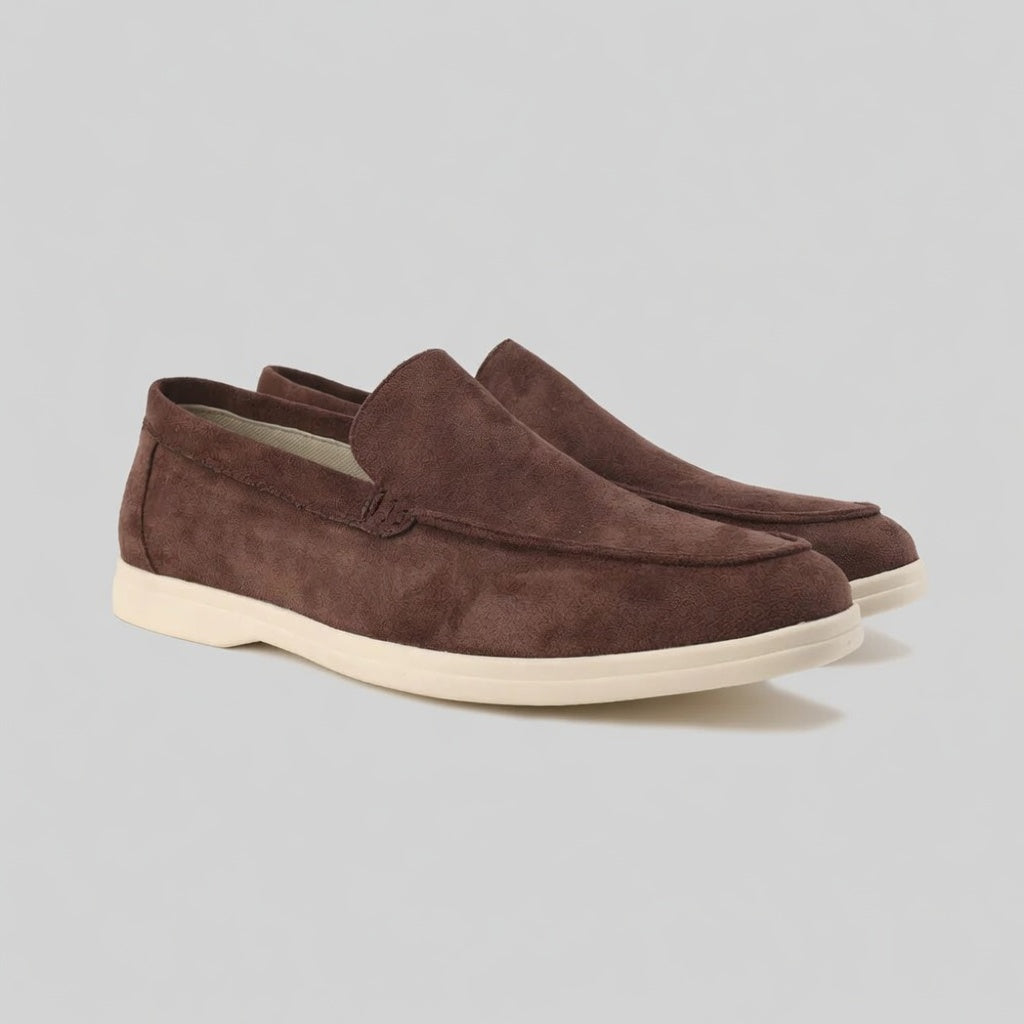 Lorenzo Suède Heren Loafers Comfortabele Instappers voor Heren