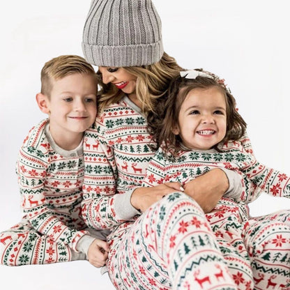 Gezins Kerst Pyjama Set 2-Delig – Matchende Kerstnachtkleding