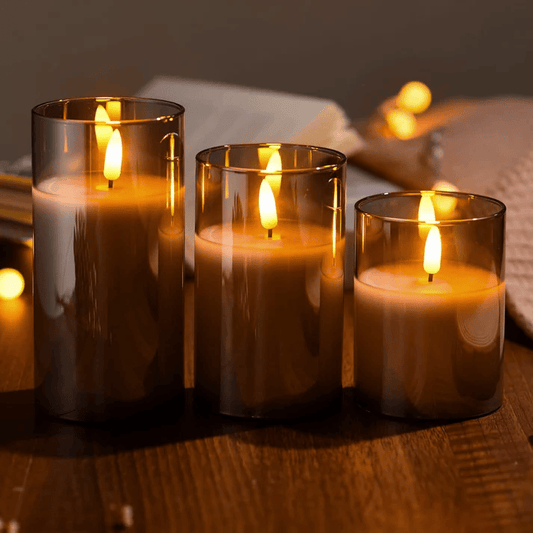 LED Kaarsen Set – Warme Sfeerverlichting met Modern Design