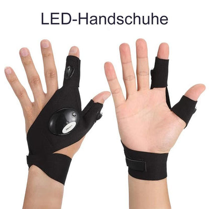 LED-Handschoenen Lichtvinger met Ingebouwde Verlichting voor Klussen