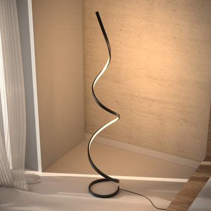 Spira Vloerlamp – Moderne Sculpturale LED Designlamp