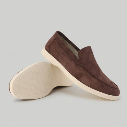 Lorenzo Suède Heren Loafers Comfortabele Instappers voor Heren