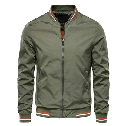 Elegante Vento Heren Bomberjas Lichtgewicht Casual Jas