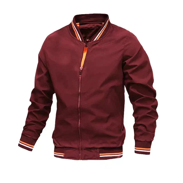 Elegante Vento Heren Bomberjas Lichtgewicht Casual Jas