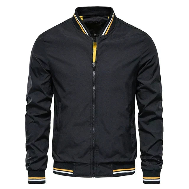 Elegante Vento Heren Bomberjas Lichtgewicht Casual Jas