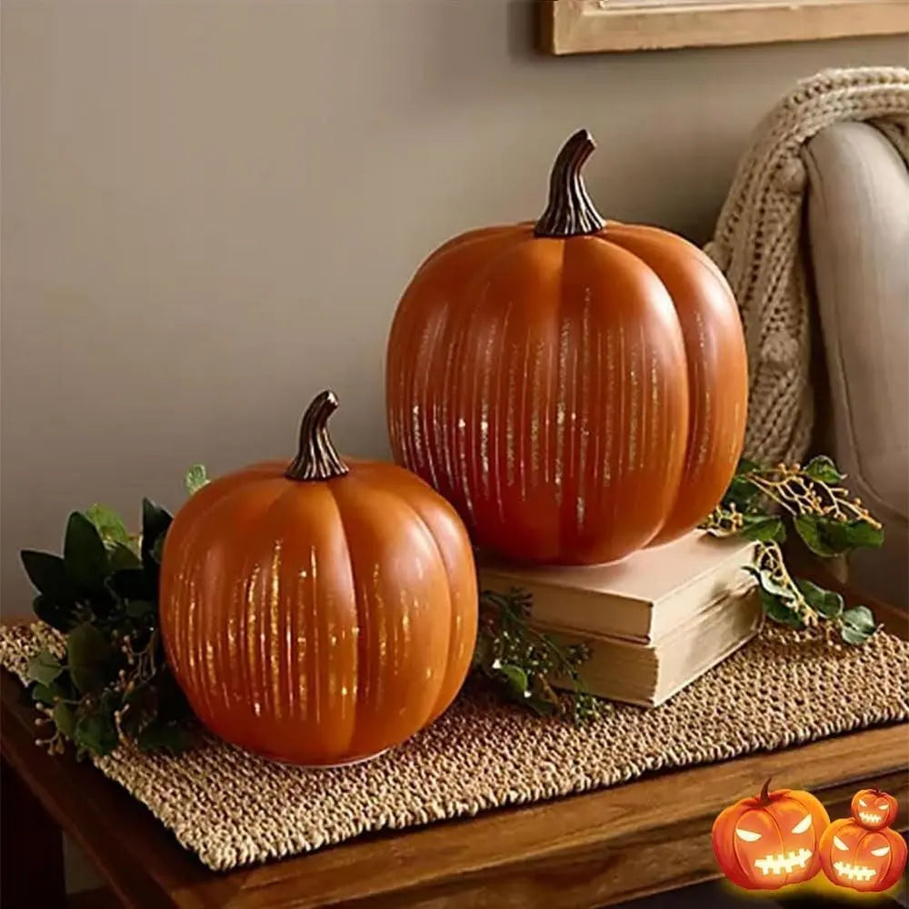 SterrenPompoen LED Decoratie met 6-Uur Timer voor Herfst