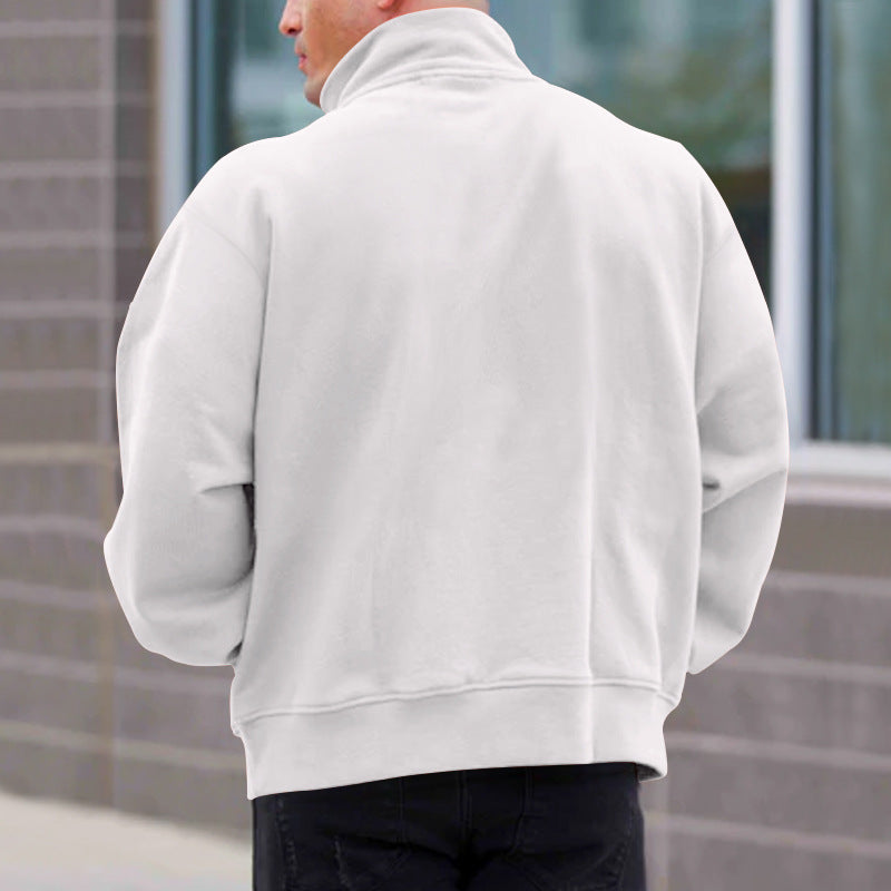 Luxe Heren Half-Zip Trui – Zacht, Modern en Veelzijdig