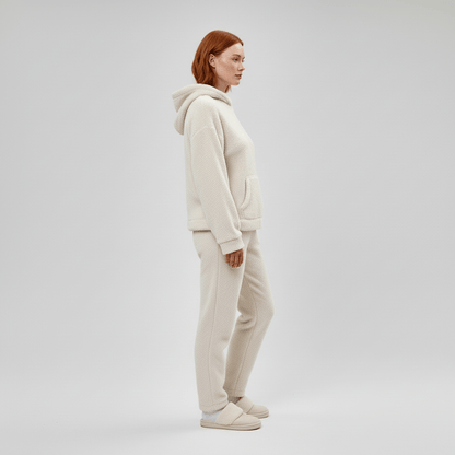 Evi Dames Loungewear Set met Hoodie, Capuchon en Broek