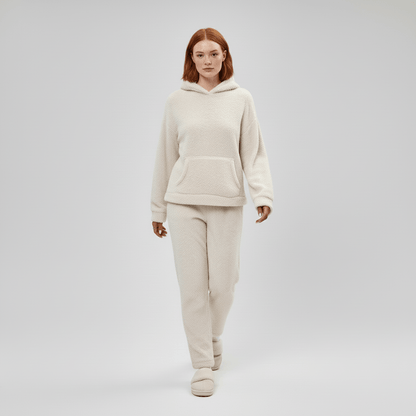 Evi Dames Loungewear Set met Hoodie, Capuchon en Broek