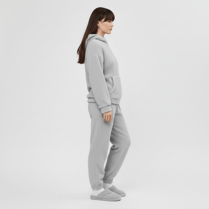 Evi Dames Loungewear Set met Hoodie, Capuchon en Broek