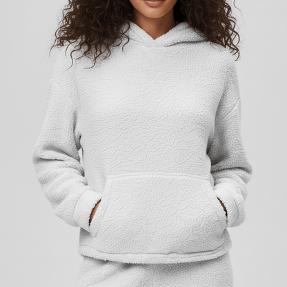 Evi Dames Loungewear Set met Hoodie, Capuchon en Broek