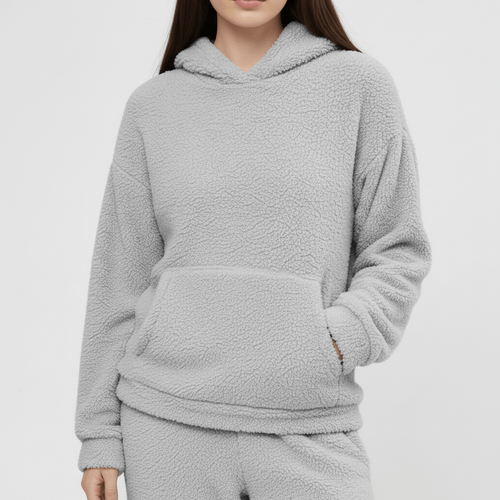 Evi Dames Loungewear Set met Hoodie, Capuchon en Broek