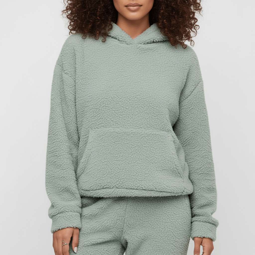 Evi Dames Loungewear Set met Hoodie, Capuchon en Broek