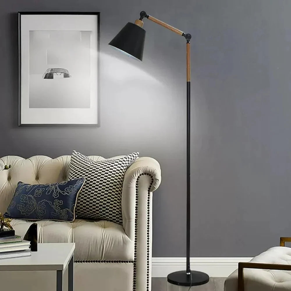 Nordlume Scandinavische vloerlamp – verstelbare staande lamp voor thuis