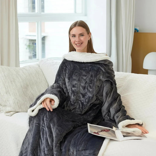 Verwarmde schouderdeken Solvéra – elektrische warmtedeken met instelbare warmte