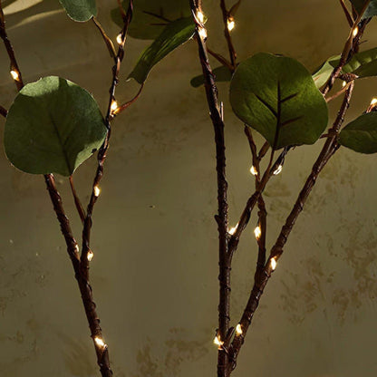 BloesemGloed Eucalyptus LED Takverlichting met Warm Licht