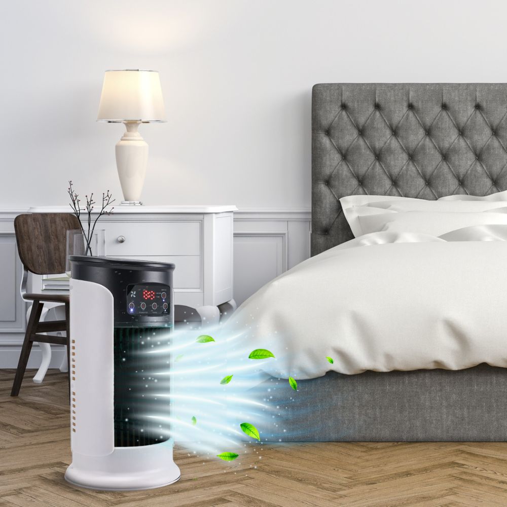 FrisWind 5-in-1 Draagbare Luchtkoeler Met Bevochtiging en Timer