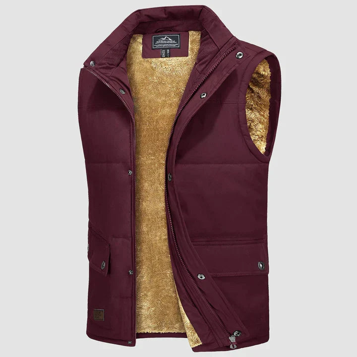 Gewatteerde Buitenbodywarmer Norvik met Zakken