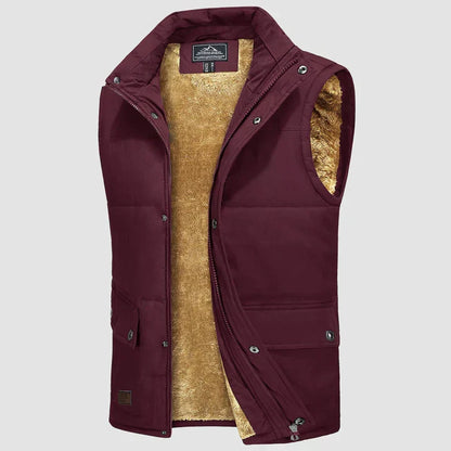 Gewatteerde Buitenbodywarmer Norvik met Zakken