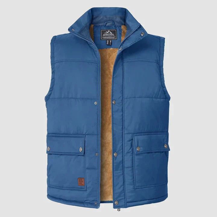 Gewatteerde Buitenbodywarmer Norvik met Zakken