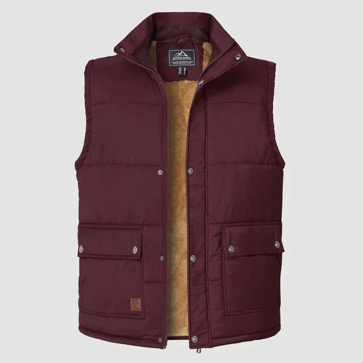 Gewatteerde Buitenbodywarmer Norvik met Zakken
