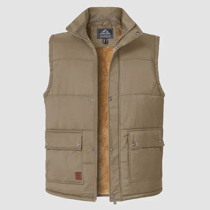 Gewatteerde Buitenbodywarmer Norvik met Zakken