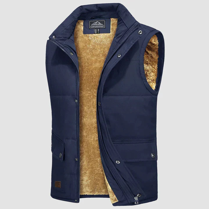 Gewatteerde Buitenbodywarmer Norvik met Zakken