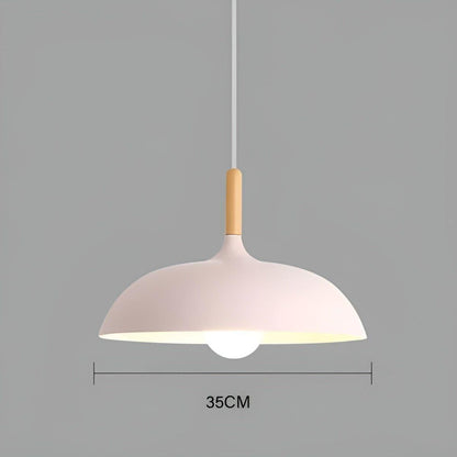 Scandinavische Eiken Hanglamp 1,5 Meter – E27 LED Verlichting