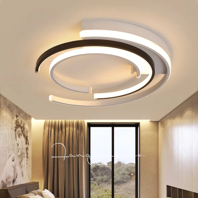 Moderne LED Plafondlamp – Ronde Binnenverlichting met Warm Wit Licht