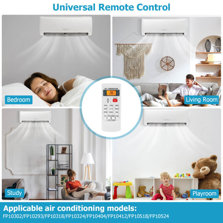 KlimaRegel Universele Airco Afstandsbediening voor Meerdere Airco's