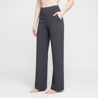 ComfortStretch Damesbroek – Hoge Taille Elastische Comfort Fit Broek