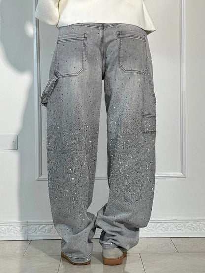 Jasmijn Dames Wijde Spijkerbroek – Loose Fit Jeans met Comfortabele Pasvorm