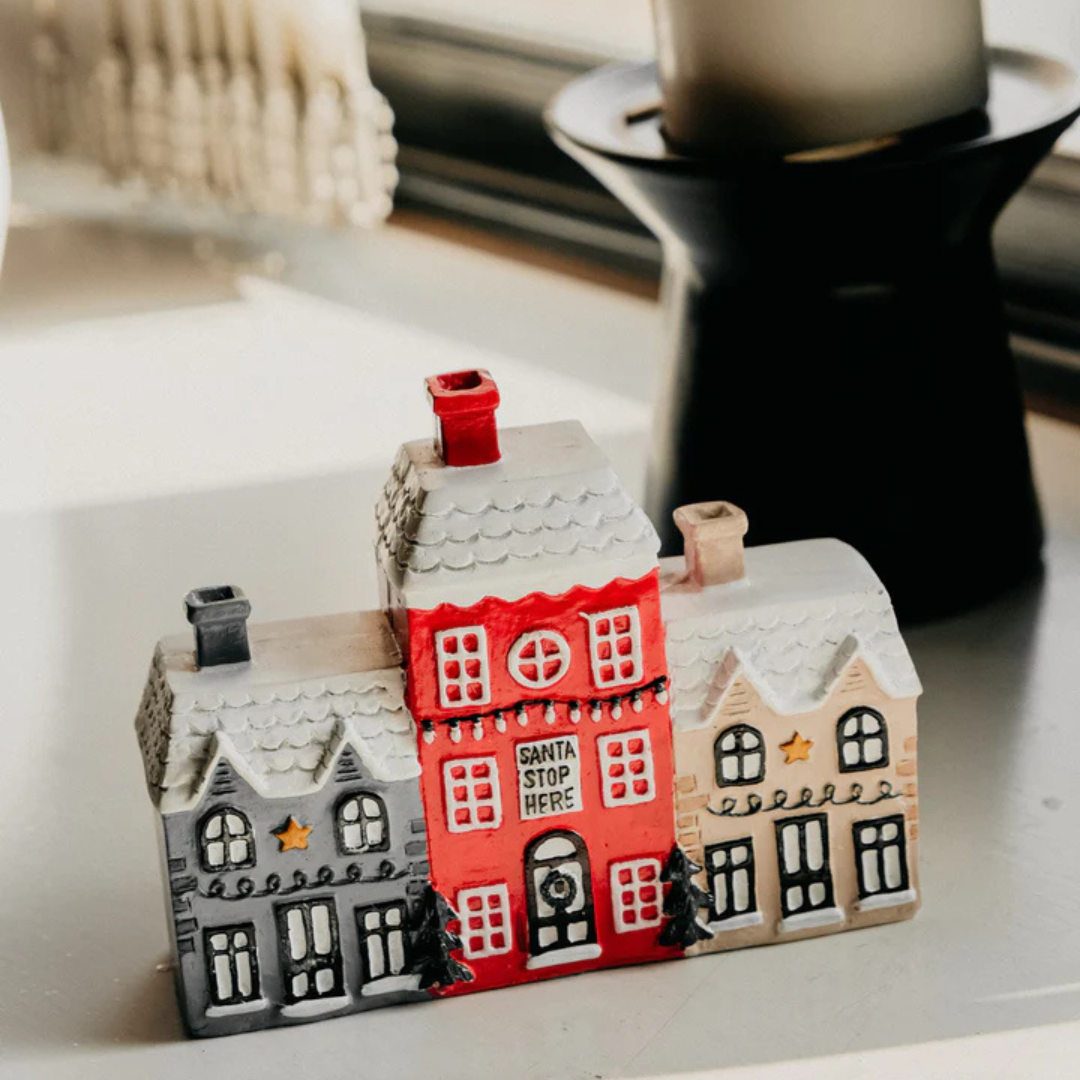Fleur Rookhuis Decoratie – Sfeervol Kerstdorp met Rookeffect